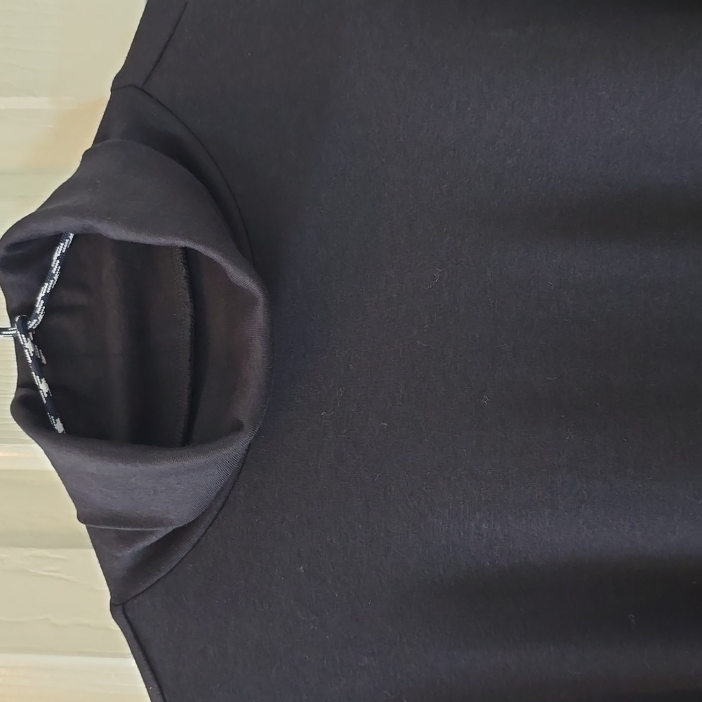A.N.A WOMENS BLACK PETITE PLUS LONG SLEEVE TURTLENECK TOP SIZE PXXL